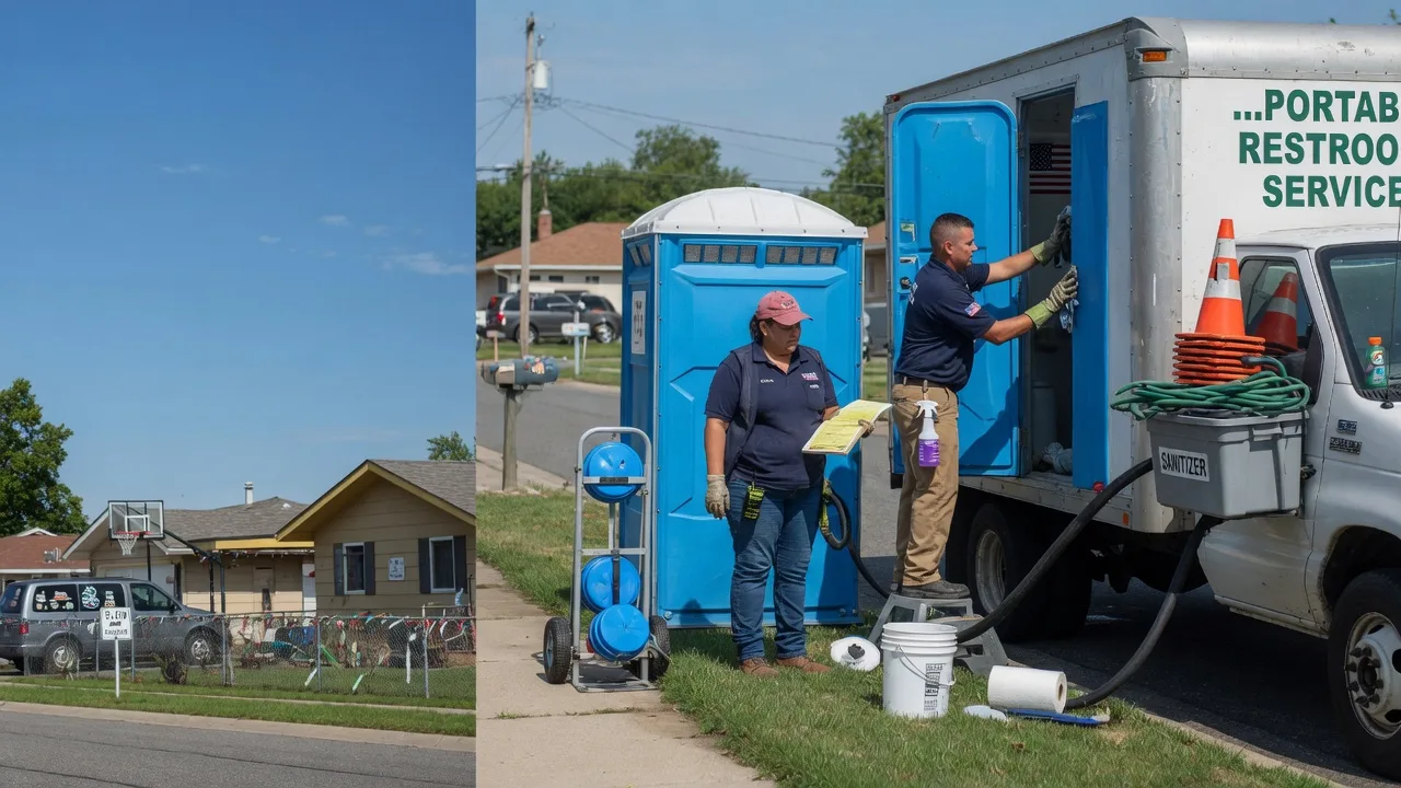 Portable Toilet Rental in New Carlisle, OH near me